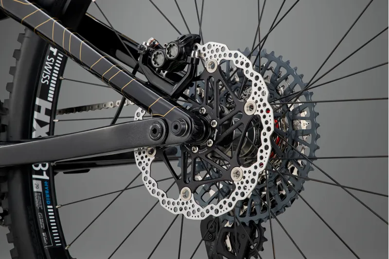 Whyte Bikes Kado Works Electric Mountain Bike in Gunmetal Black-7