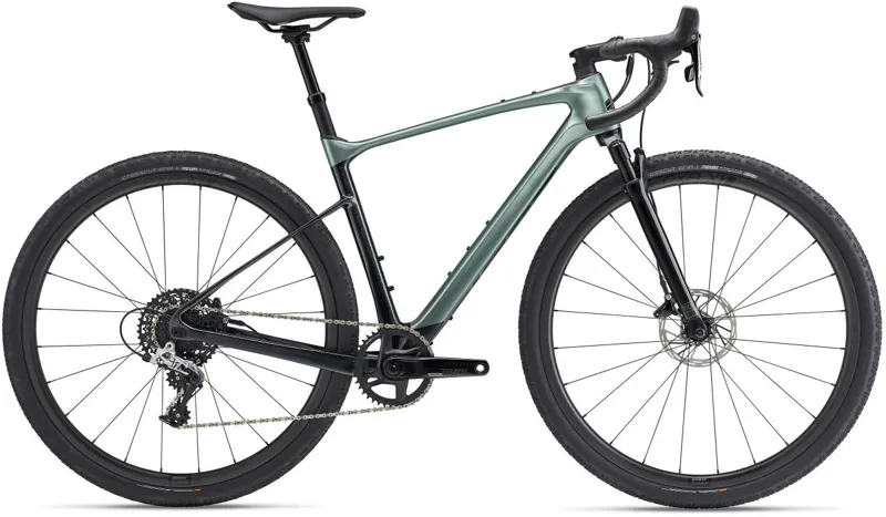 Giant Revolt X Advanced Pro 2 Carbon Gravel Bike Gloss Misty Forest