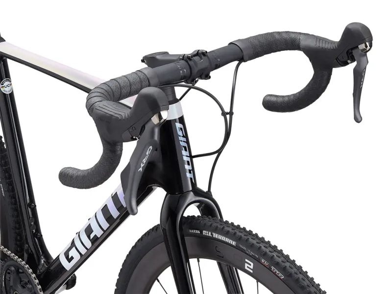 Giant TCX Advanced Pro 1 Cyclocross Bike Gloss Carbon / Unicorn White-3