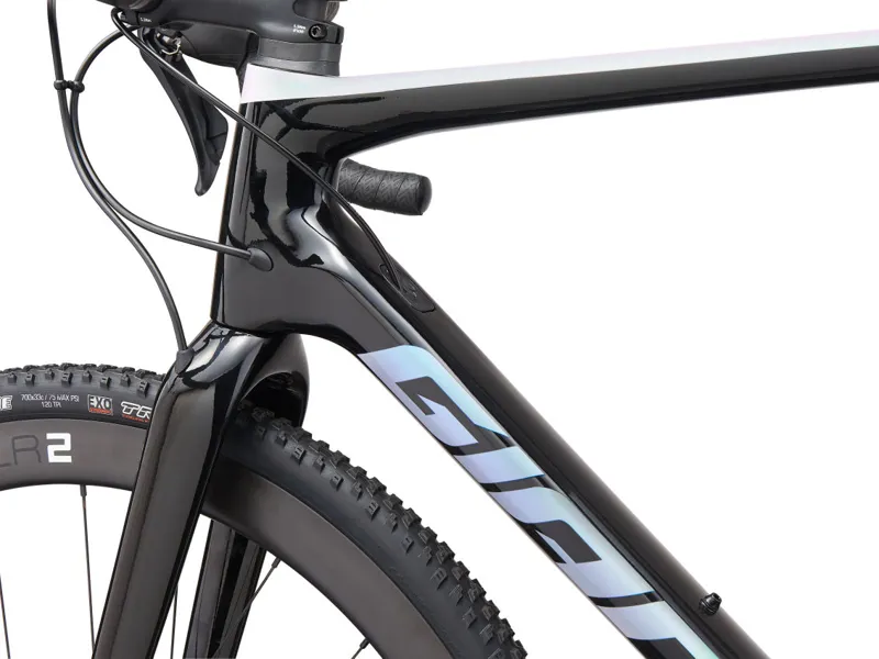 Giant TCX Advanced Pro 1 Cyclocross Bike Gloss Carbon / Unicorn White-1