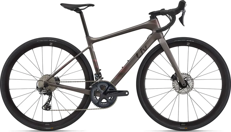 Liv Avail Advanced Pro 2 Carbon Road Bike Matte Metal / Black