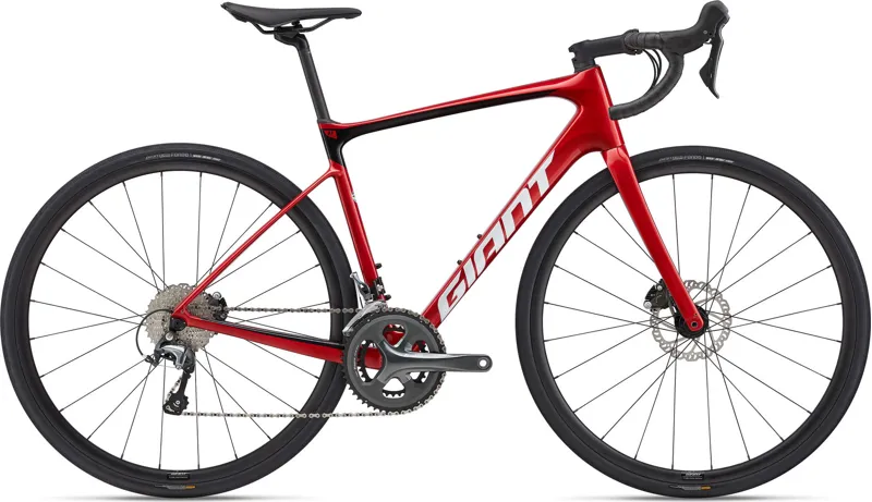 Giant Defy Advanced 3 Carbon Road Bike Gloss Grenadine