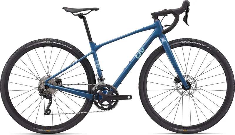 Liv Devote 1 Womens Gravel Bike Greyish Blue 2022
