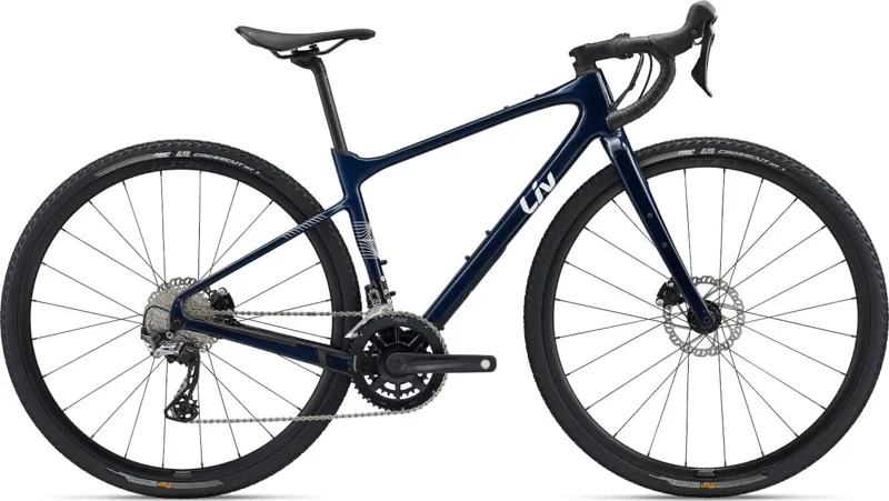 Liv Devote Advanced 2 Womens Gravel Bike Candy Navy