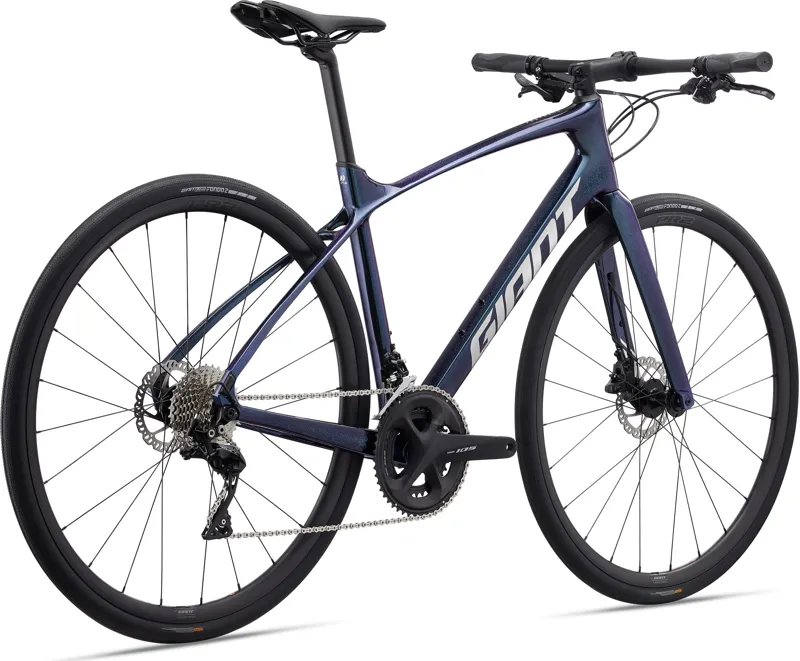 Giant FastRoad Advanced 1 Carbon Flat Bar Road Bike Starry Night-4