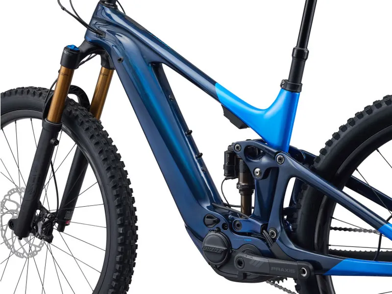 Giant Trance X Advanced E+ 0 Electric Mountain Bike Gloss Navy/Blue-1