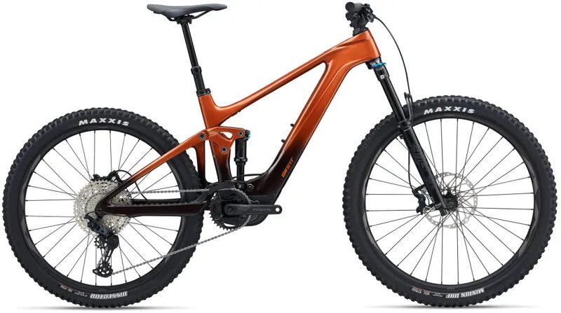 Giant Trance X Advanced E+ EL 2 Electric Mountain Bike Amber Glow / Cordovan