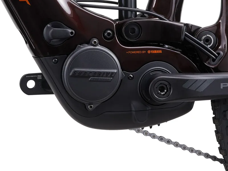 Giant Trance X Advanced E+ EL 2 Electric Mountain Bike Amber Glow / Cordovan-6