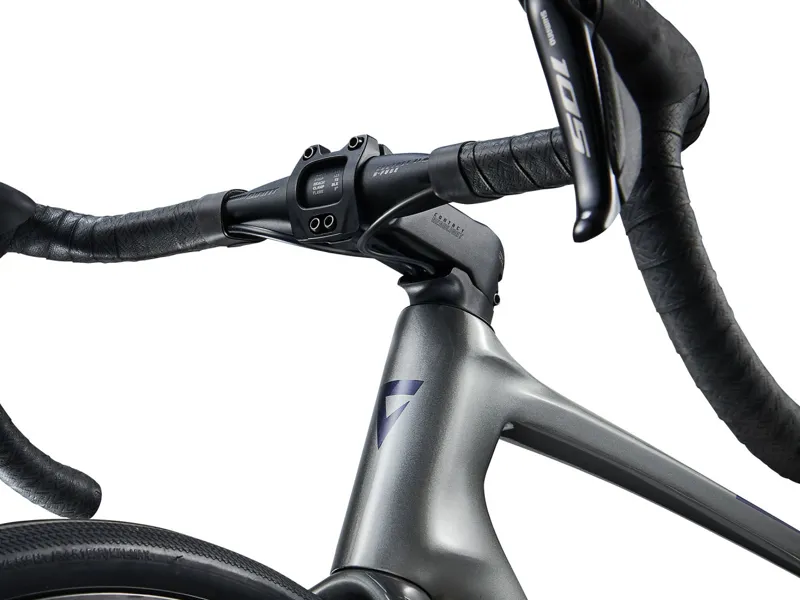Giant Defy Advanced 1 Carbon Road Bike in Charcoal / Milky Way-5