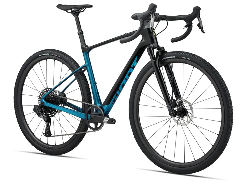 Giant Revolt X Advanced Pro 2 Carbon Gravel Bike Black / Sea Sparkle-1