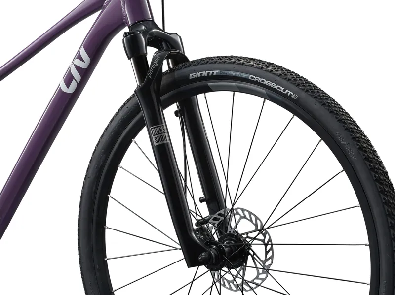Liv Rove 1 Hybrid Bike in Tyrian Purple-2