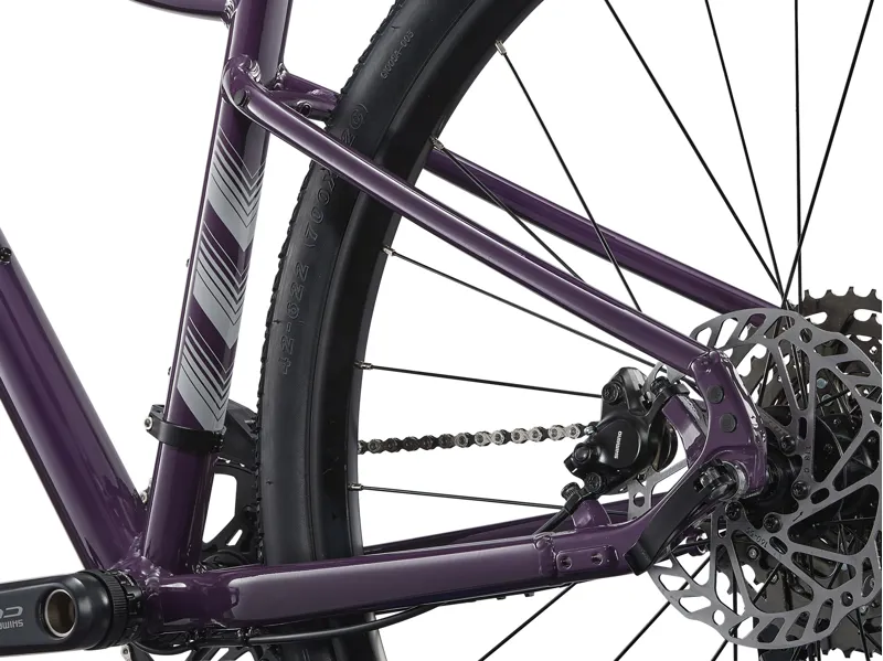 Liv Rove 1 Hybrid Bike in Tyrian Purple-5