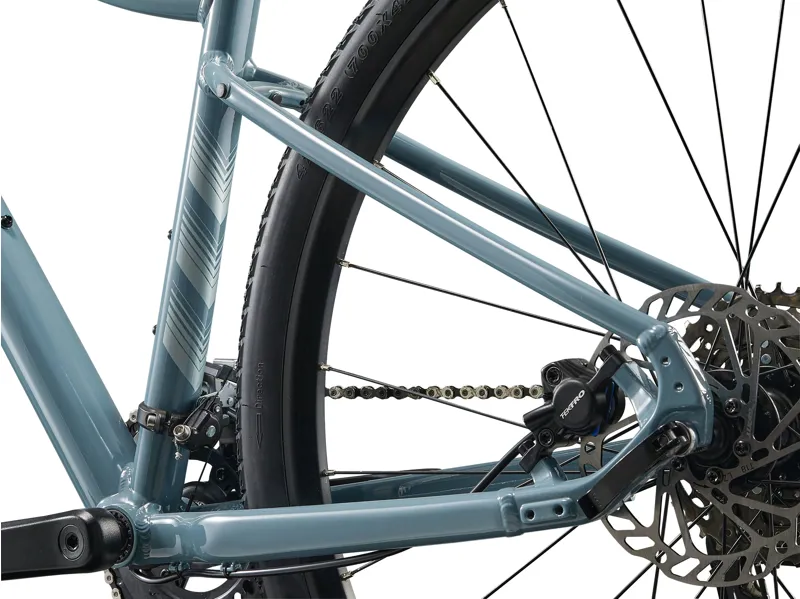 Liv Rove 2 Hybrid Bike in Grey Cloud-4