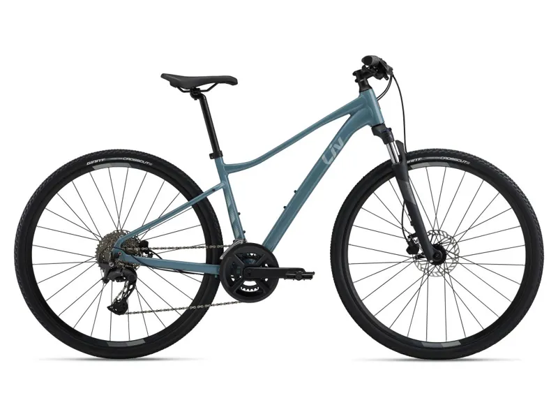 Liv Rove 2 Hybrid Bike in Grey Cloud