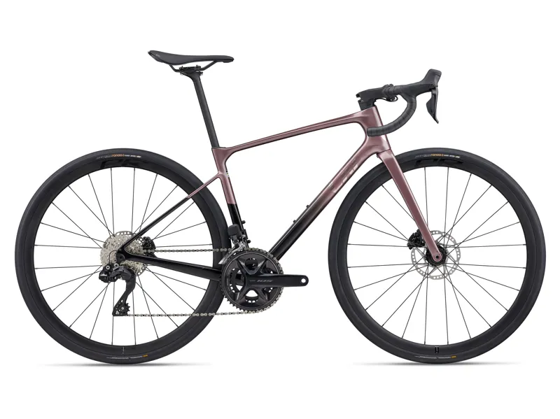 Liv Avail Advanced 1 Road Bike in Iron Rouge / Carbon / Chrome