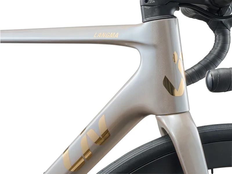 Liv Langma Advanced 0 Road Bike in Camel Silk / Chrome-6