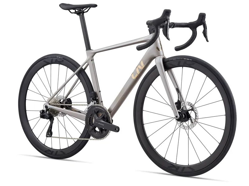 Liv Langma Advanced 0 Road Bike in Camel Silk / Chrome-1