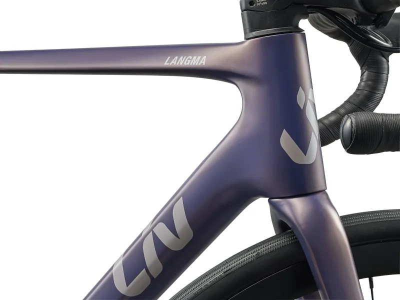 Liv Langma Advanced 1 Road Bike In Meteorite Mist-3