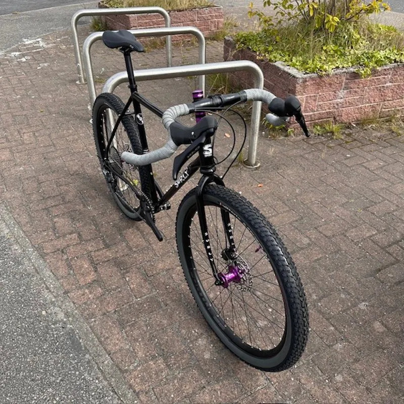 Custom Surly Midnight Special 54cm Gravel Bike Black-2