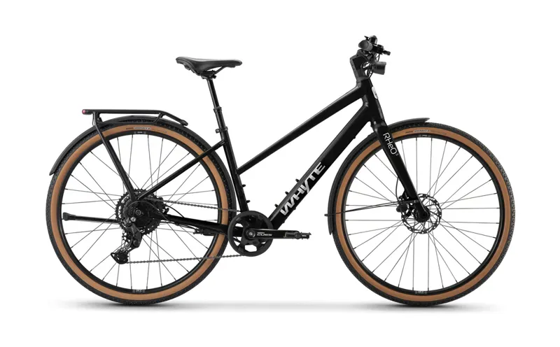 Whyte Bikes RHeO 3 ST Electric Hybrid Bike Black with Silver