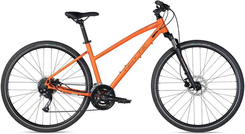 Whyte Ridgeway Womens V3 Hybrid Bike Matt Burnt Orange