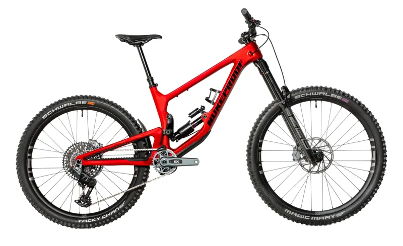 Nukeproof Giga 297 Carbon Pro Full Suspension Enduro Mountain Bike Red