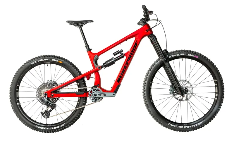 Nukeproof Mega Carbon Pro 297/290 Full Suspension Mountain Bike Red