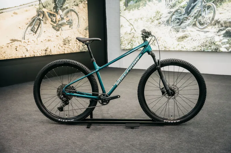 Nukeproof Tracker Pro Hardtail Mountain Bike in Turquoise -1