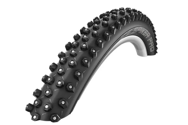 Schwalbe Ice Spiker Pro Liteskin Folding Tyre Black
