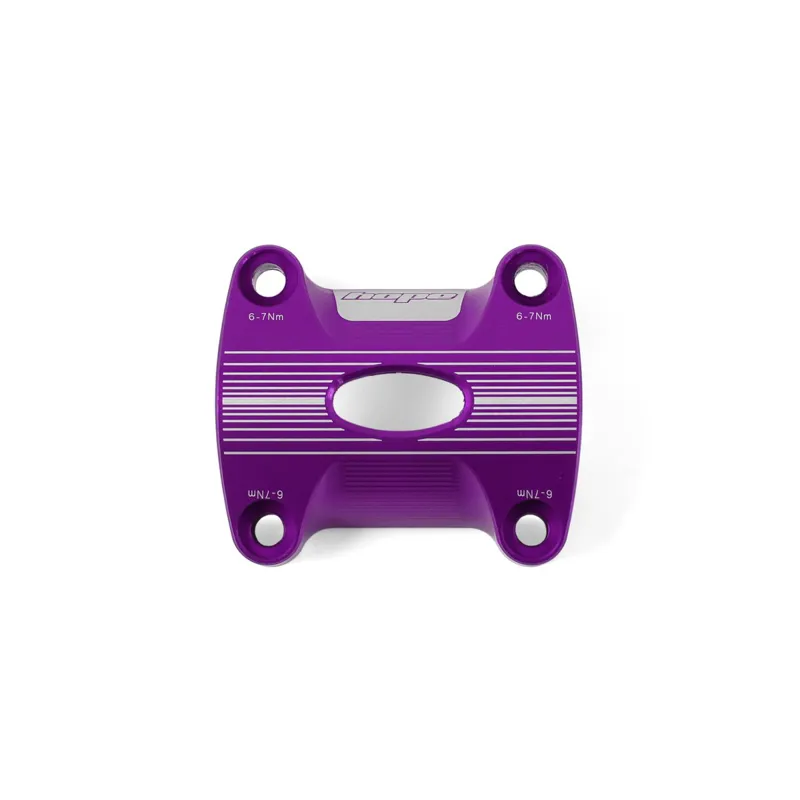 Hope AM Handlebar Stem Face Plate - Purple