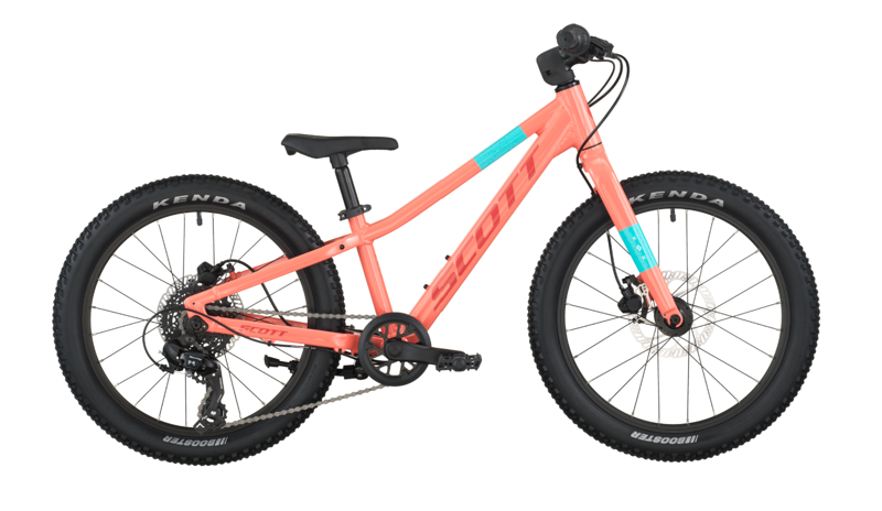 Scott Scale 200 Kids 20 Inch Mountain Bike with Disc Brakes Grapefruit