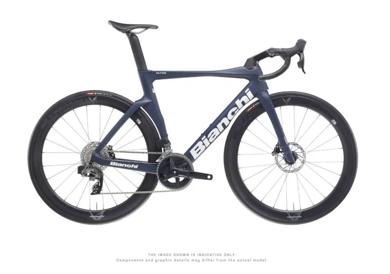 Bianchi Oltre Comp Ultegra Di2 Carbon Aero Road Bike Velvet Navy/White