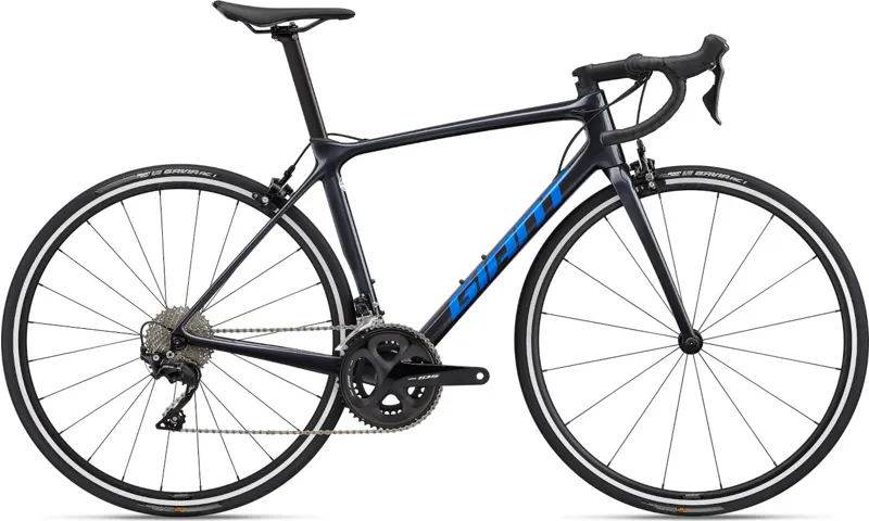 Giant TCR Advanced 2 Carbon Road Bike Gloss Cold Iron