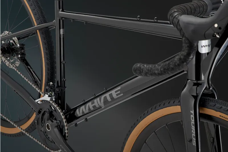 Whyte Tourus Gravel Bike in Black and Silver-3