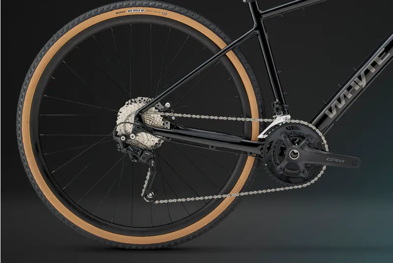 Whyte Tourus Gravel Bike in Black and Silver-5