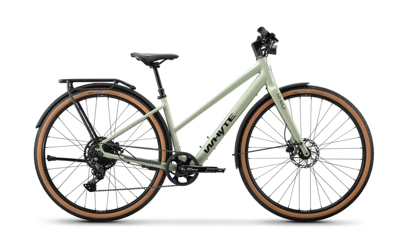 Whyte Bikes RheO 3 ST Electric Hybrid Bike Gloss Sage Green