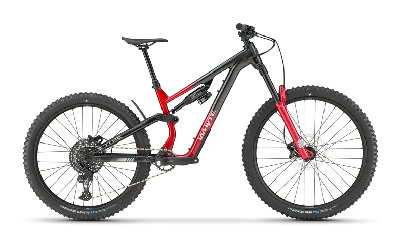 Whyte Sythe RS Full Suspension Mountain Bike in Chili red