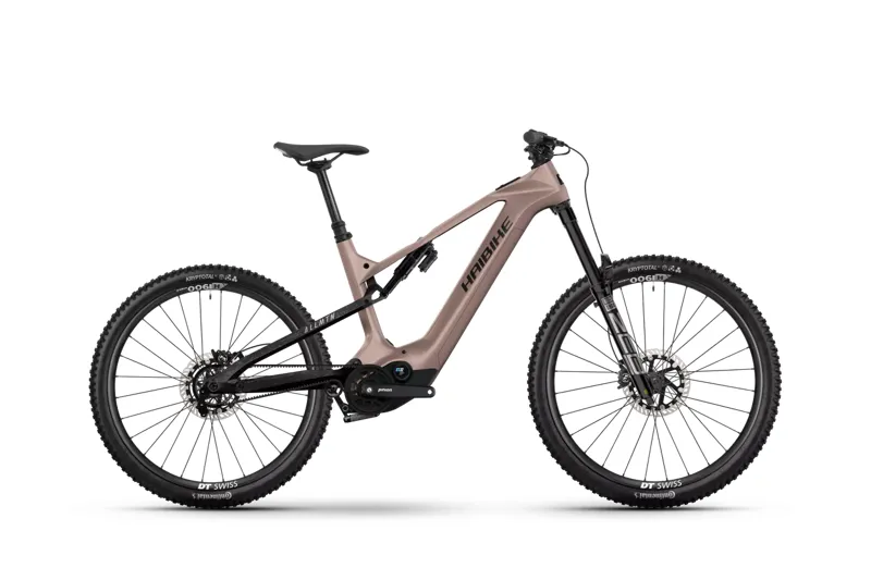 Haibike Allmtn CF 11 TRN/IQ Electric Mountain Bike in Rock/Carbon