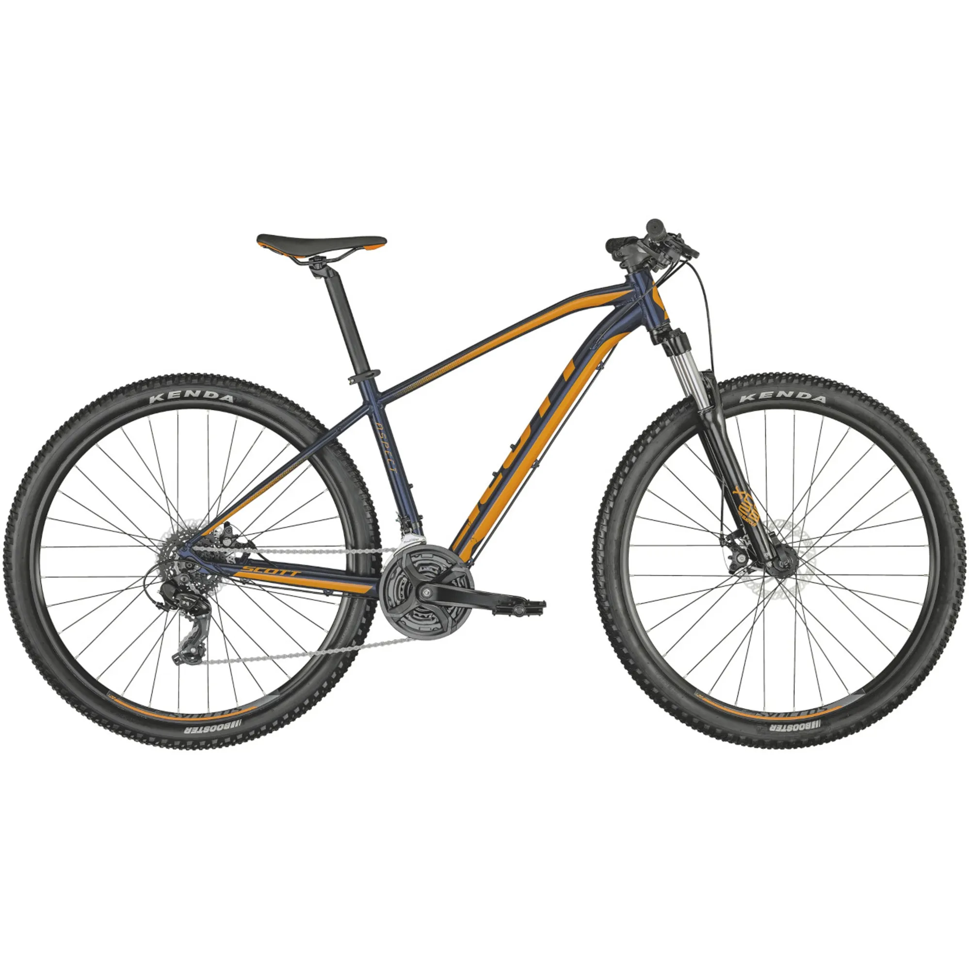 Scott Aspect 770 Mountain Bike Stellar Blue Orange