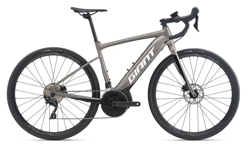 Giant Road E+ 2 Pro 2020 E-Road Bike Grey