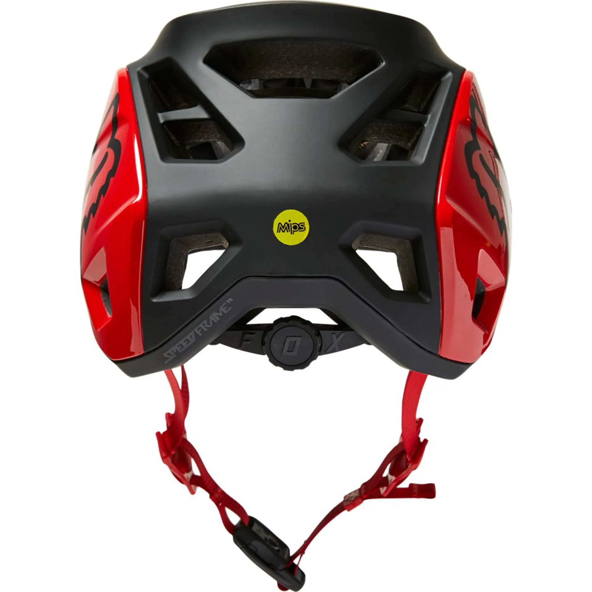 Fox Speed Speedframe Pro Helmet Black Red