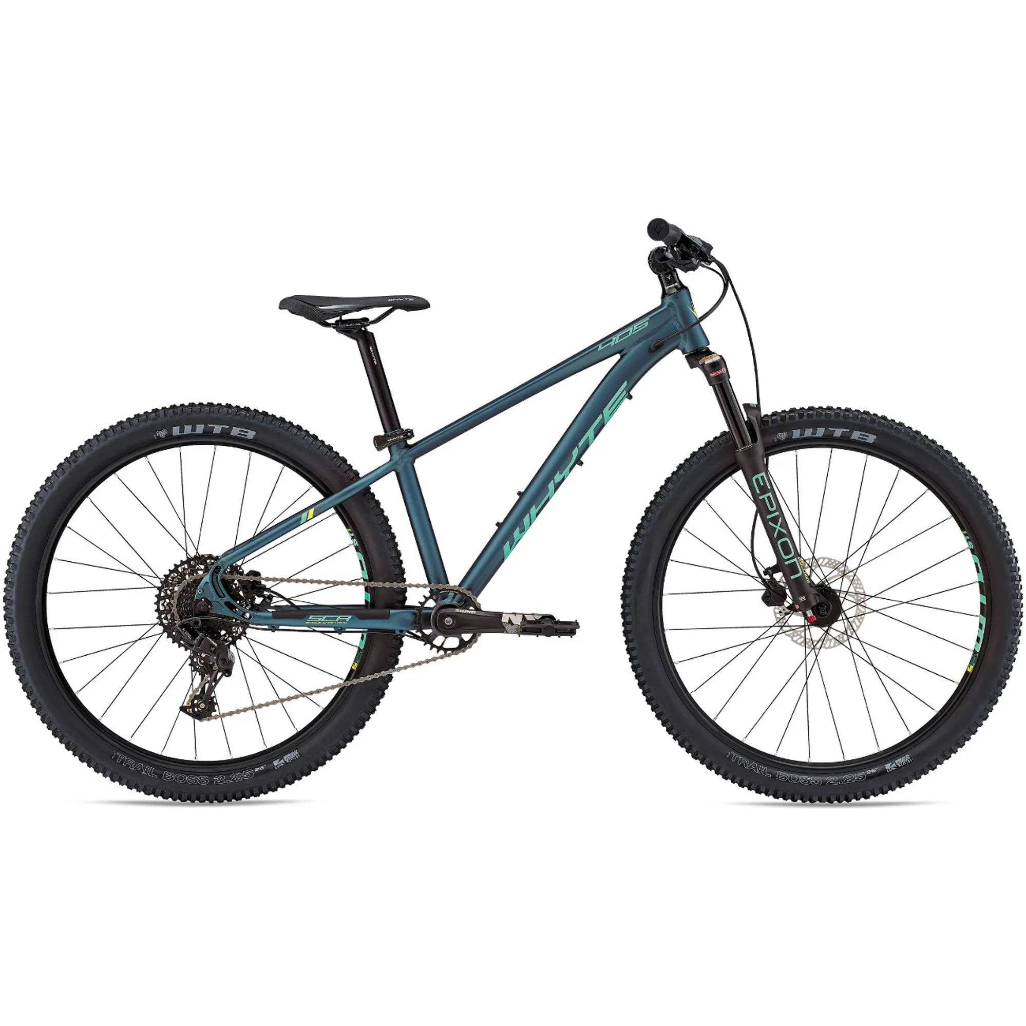 Whyte 405 2020 Kids Bike 26 inch Wheel Matt Petrol Spearmint