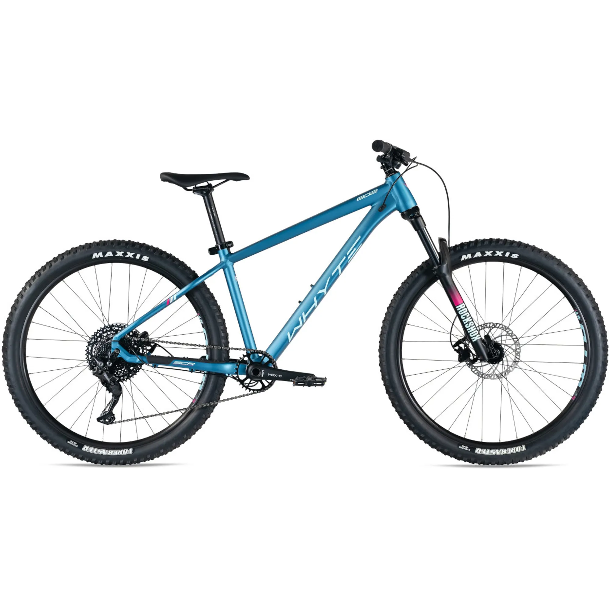 Whyte 802 V4 Compact Mountain Bike Matt Diesel Magenta