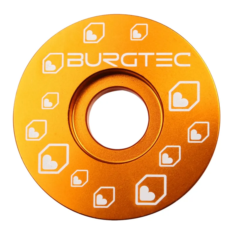 Burgtec Stem Top Cap Iron Bro Orange