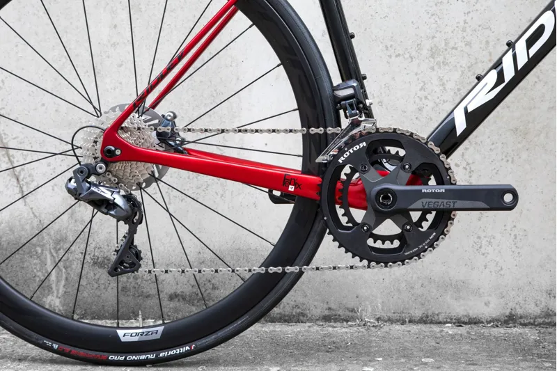 Ridley Fenix SLiC Ultegra Road Bike Black / Red-8