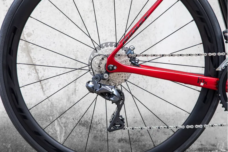 Ridley Fenix SLiC Ultegra Road Bike Black / Red-7