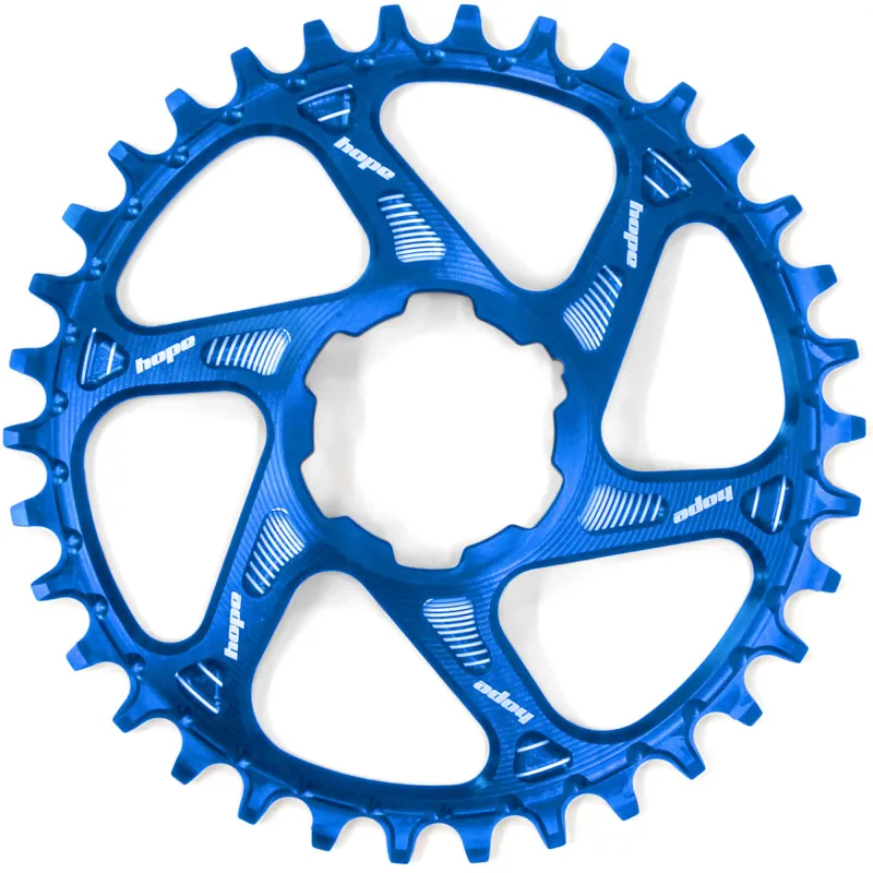Hope Spiderless Retainer Chainring Boost - Blue