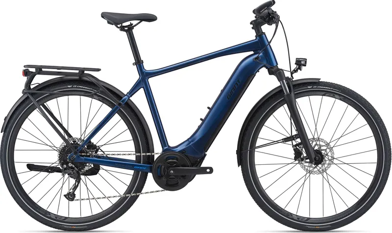 Giant Explore E+ 2 E-Hybrid Bike Metallic Navy