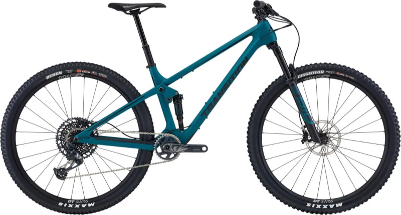 Transition Spur X01 Carbon Mountain Bike Deep Sea Green