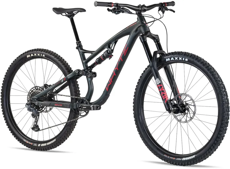 Whyte T-160 S V2 Mountain Bike Matt Moss Rose / Chalk-1